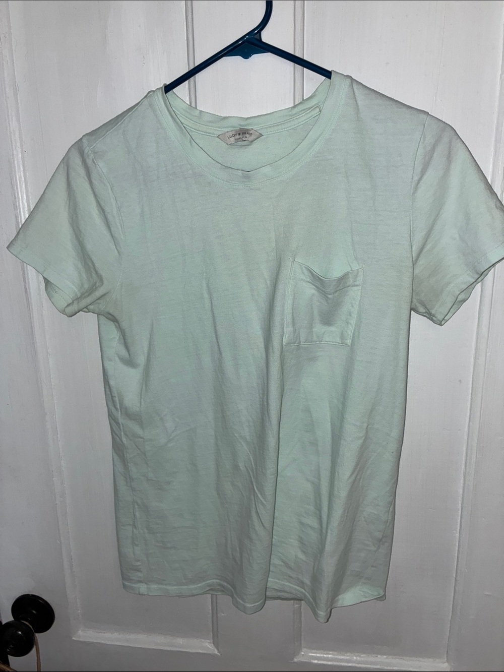 Lucky Brand Mint Green Short Sleeve Tee